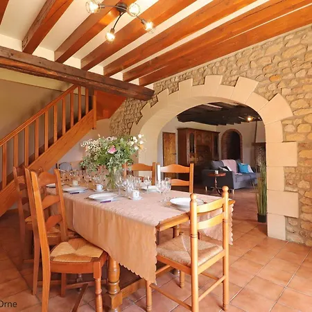 Charmante Fermette Avec Jardin Et Animaux Admis Pres De Mortagne Au Perche - Fr-1-497-161 Saint-Germain-de-Martigny