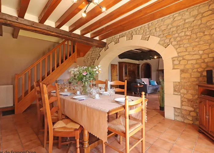 Charmante Fermette Avec Jardin Et Animaux Admis Pres De Mortagne Au Perche - Fr-1-497-161 Saint-Germain-de-Martigny